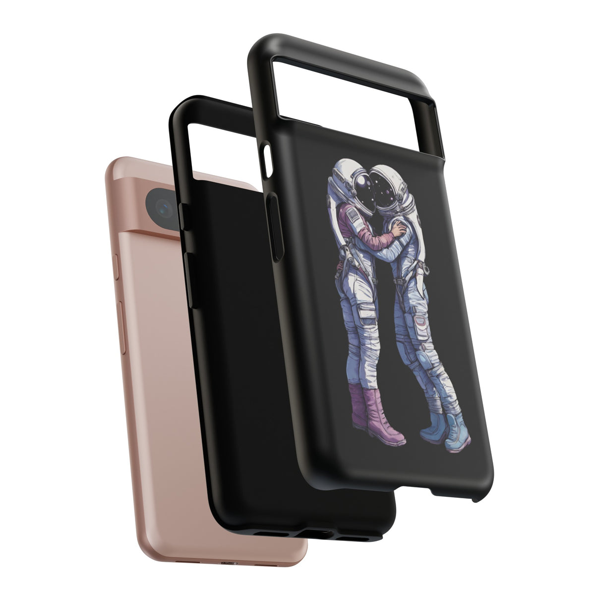 Until Next Time SpaceArt Astronaut Tough Google Pixel Mobile Cases-welovescifi.net