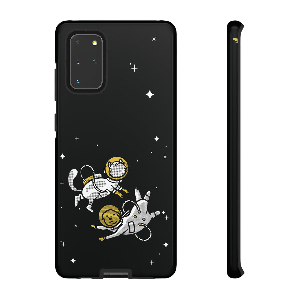Astronaut Friends Dog Cat Sci-Fi Tough Samsung Galaxy
