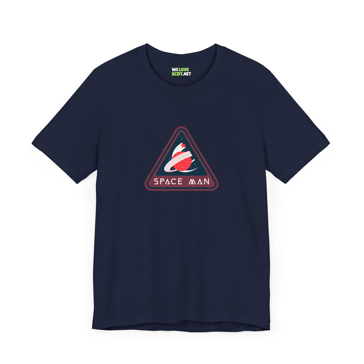 Space Man Sign Retro Sci-Fi T-Shirt | We Love Sci-Fi