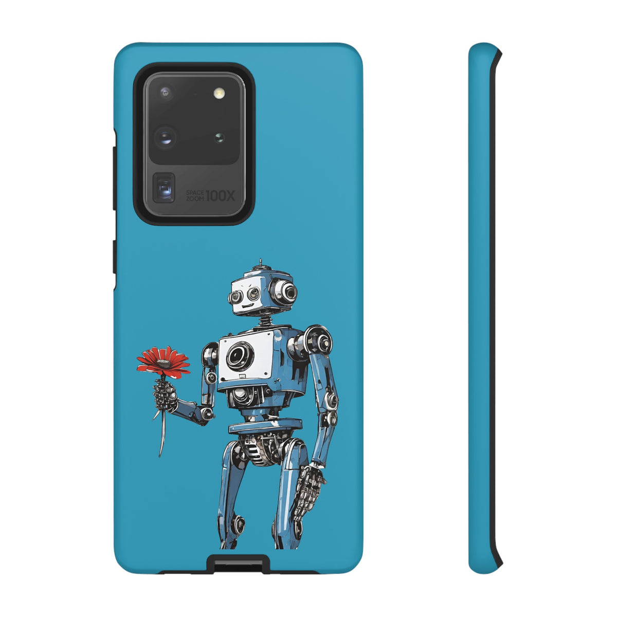 You Never Bring Me Flowers Robot SpaceArt Tough Samsung Galaxy Mobile Cases-welovescifi.net