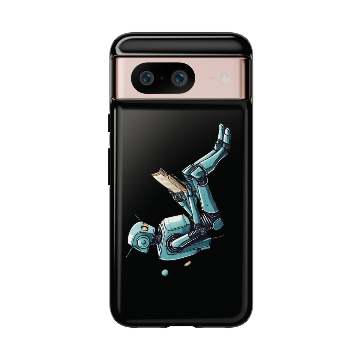 Robot Space Art Mobile Cases | Read Like a Robot