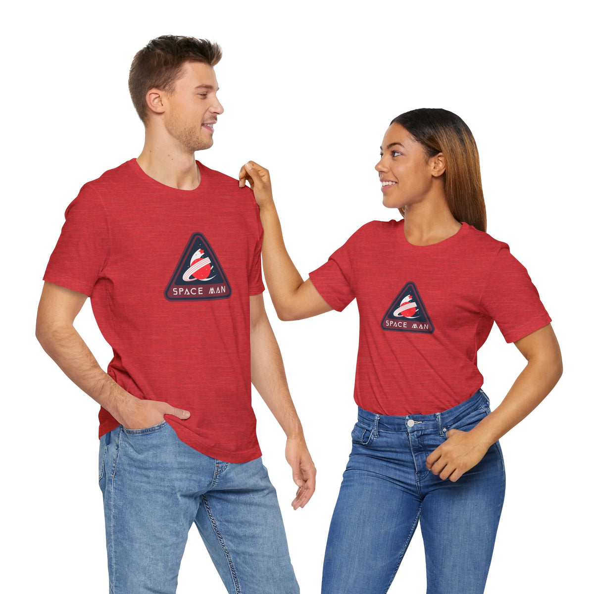 Space Man Sign Retro Sci-Fi T-Shirt | We Love Sci-Fi