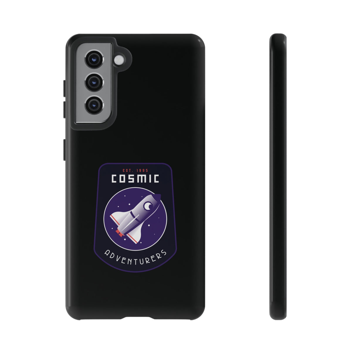 Cosmic Adventurers Sign Sci-Fi Samsung Galaxy Mobile Cases