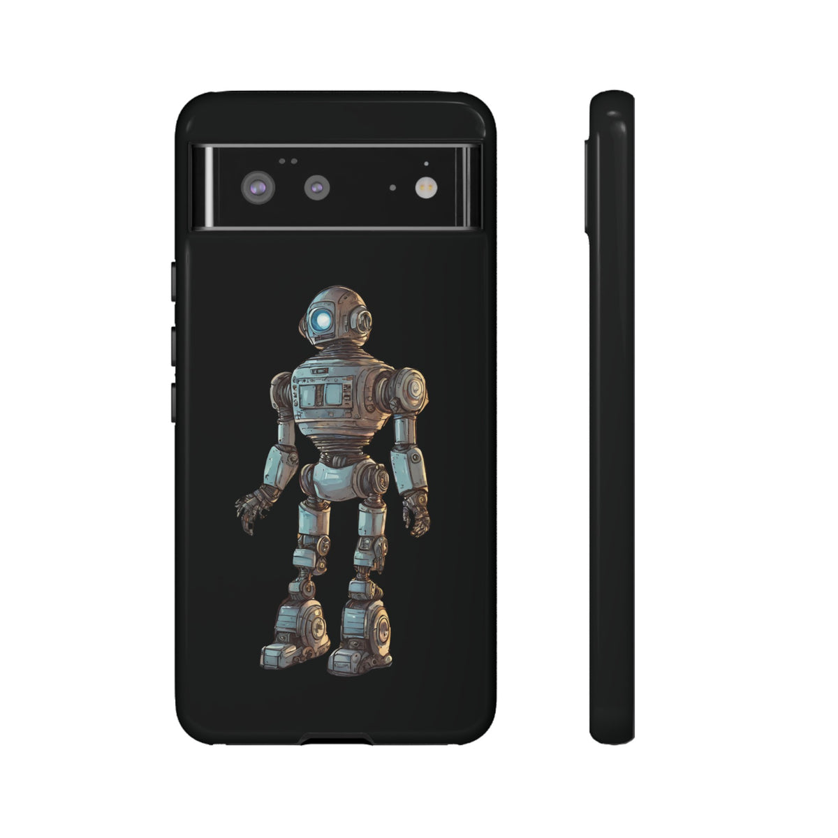 Space Art Robot Pixel Cases Tough Google Pixel Mobile Cases
