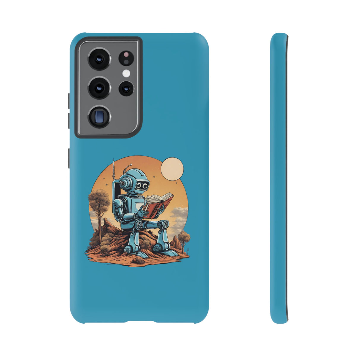 Robot SpaceArt Tough Samsung Galaxy Mobile Cases - We Love