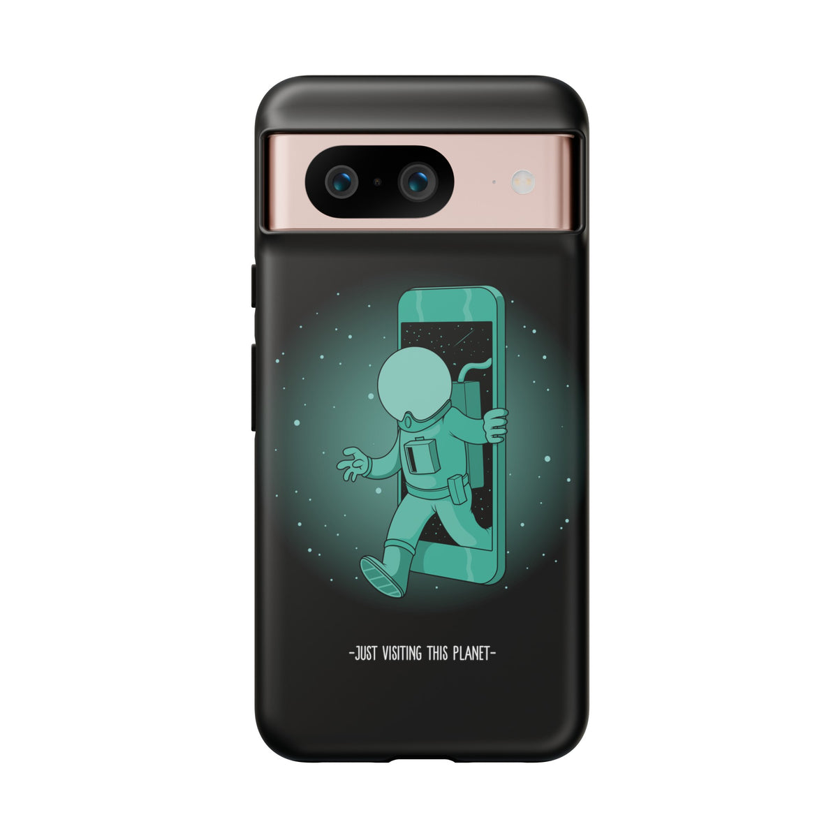 Just Visiting This Planet - Funny Astronaut Mobile Case