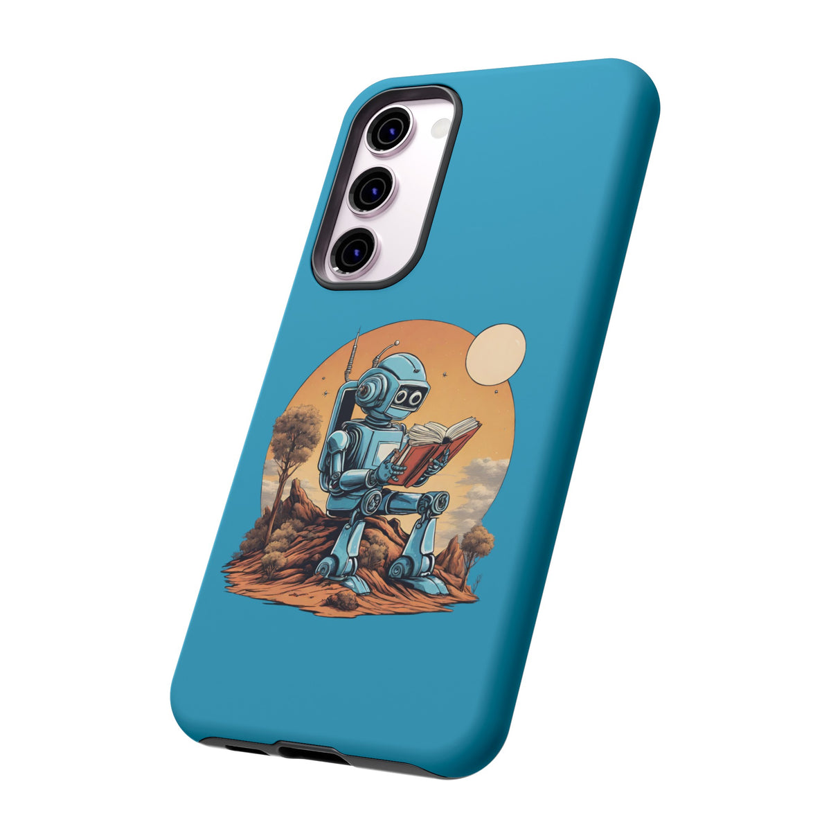 Robot SpaceArt Tough Samsung Galaxy Mobile Cases - We Love
