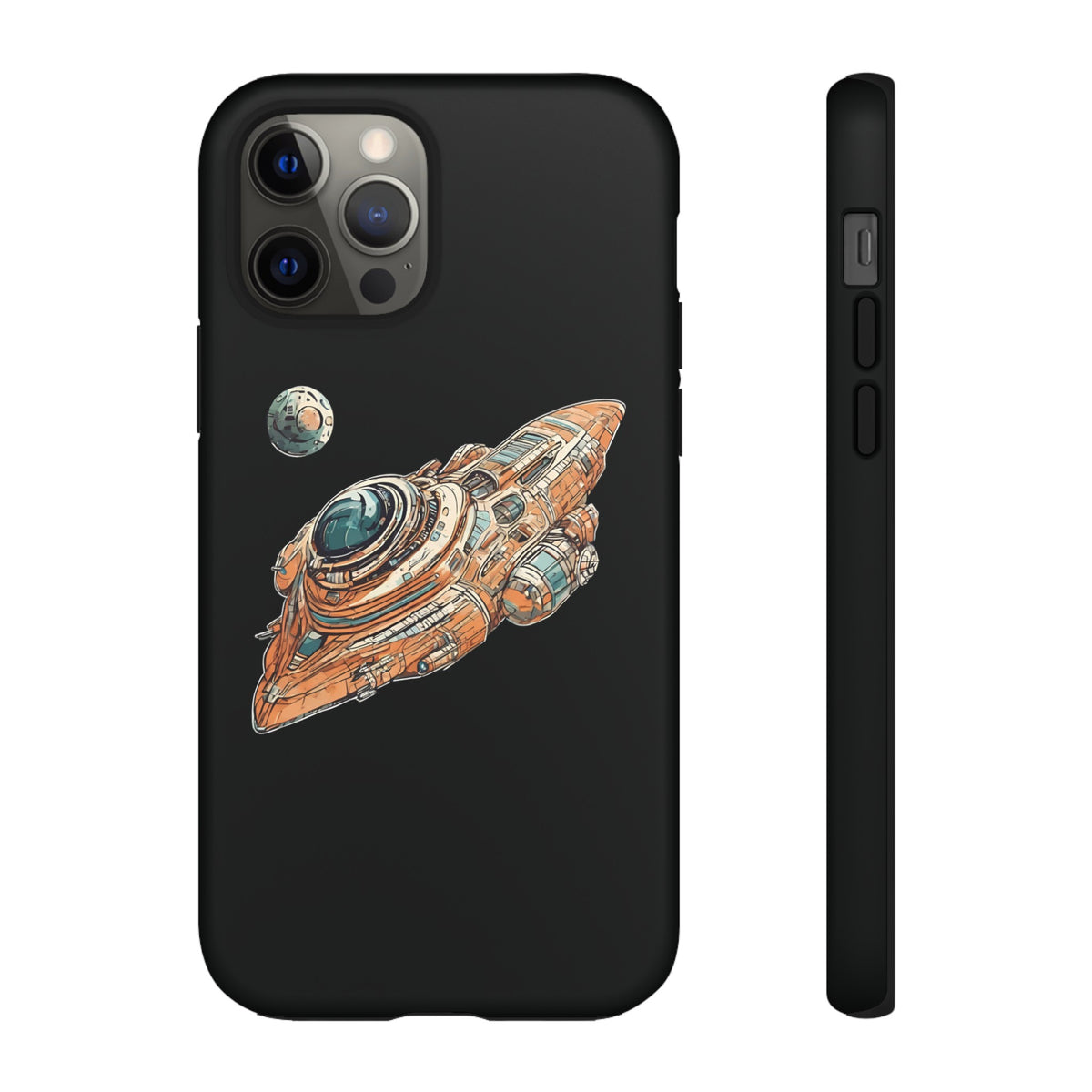 Durable Spaceship-76 Tough iPhone Cases