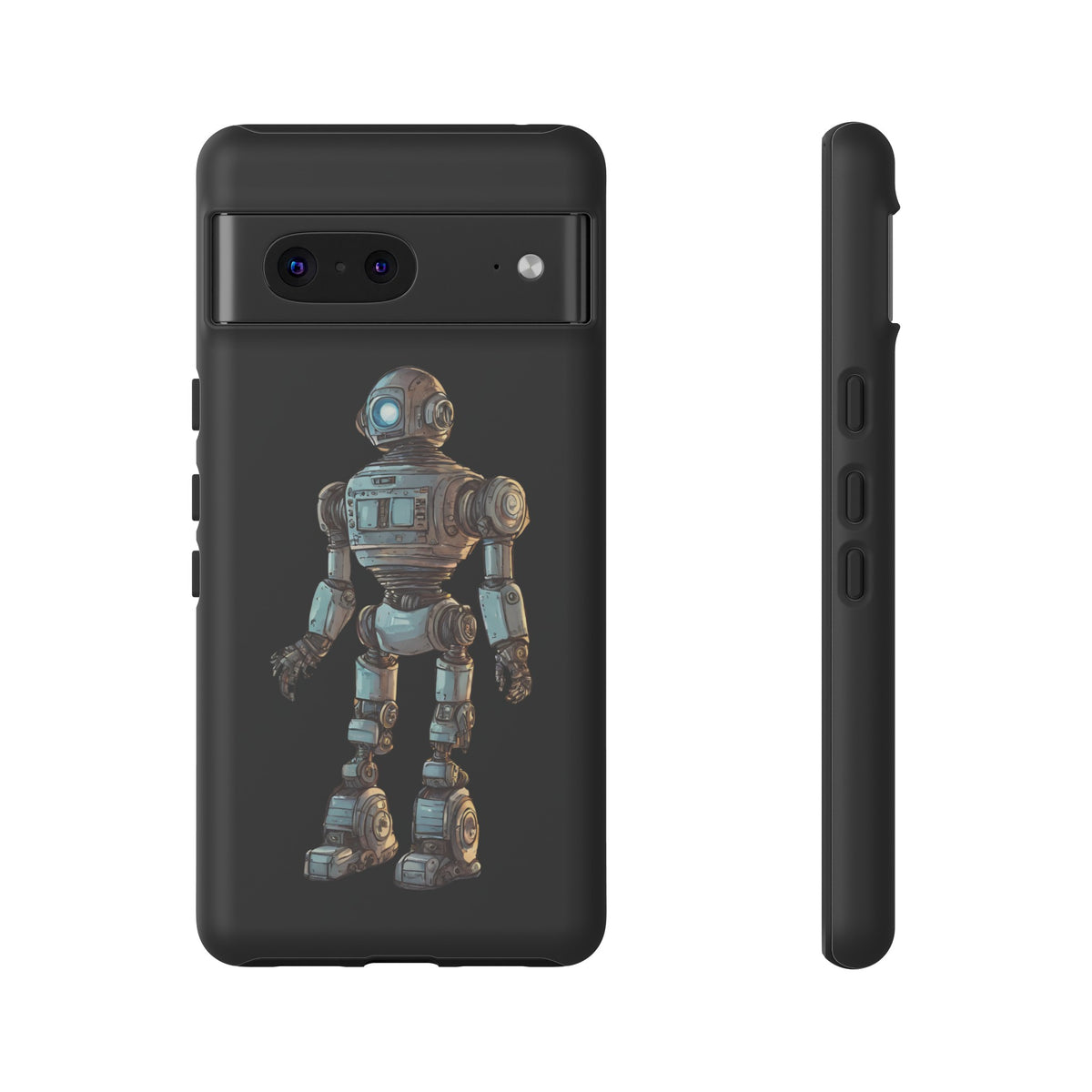 Space Art Robot Pixel Cases Tough Google Pixel Mobile Cases