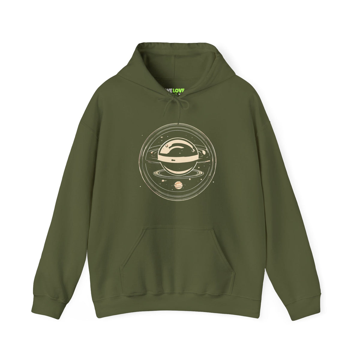 The Hidden Truth Astronaut Spaceart Hoodie - Sci-Fi Apparel