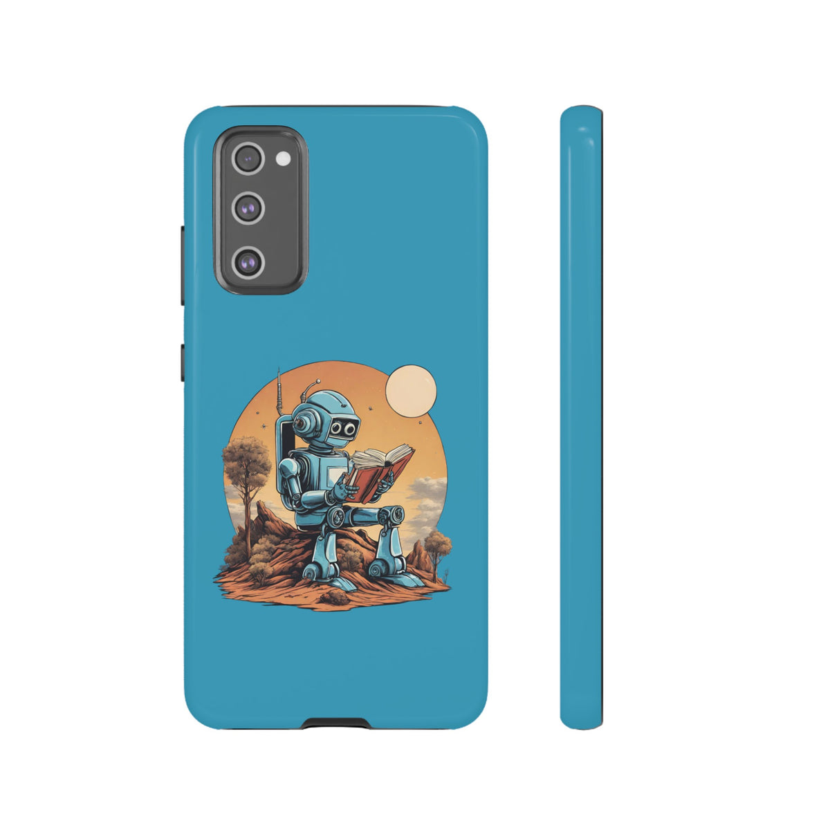 Robot SpaceArt Tough Samsung Galaxy Mobile Cases - We Love