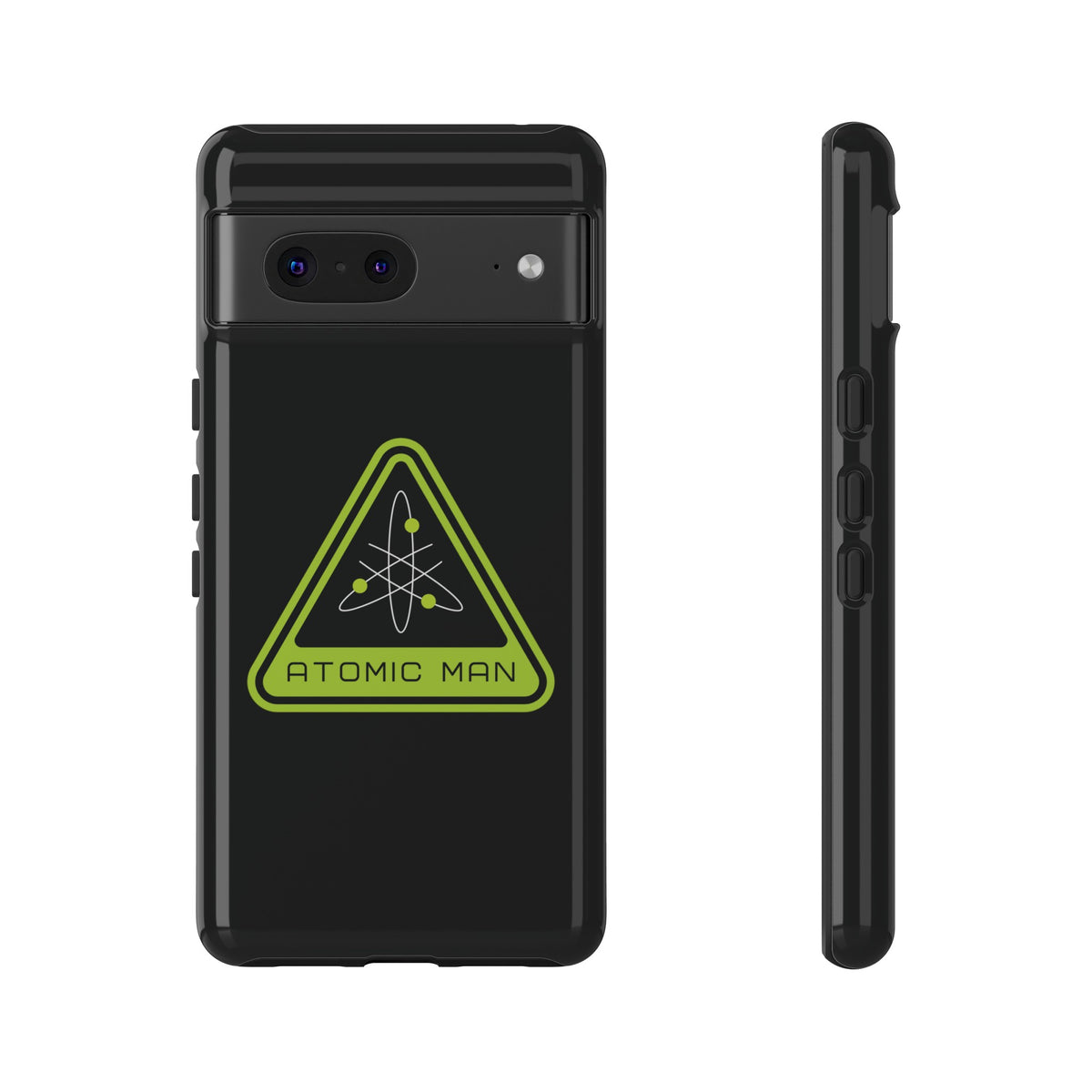 Atomic Man Retro Sign Sci-Fi Tough Google Pixel Mobile Cases