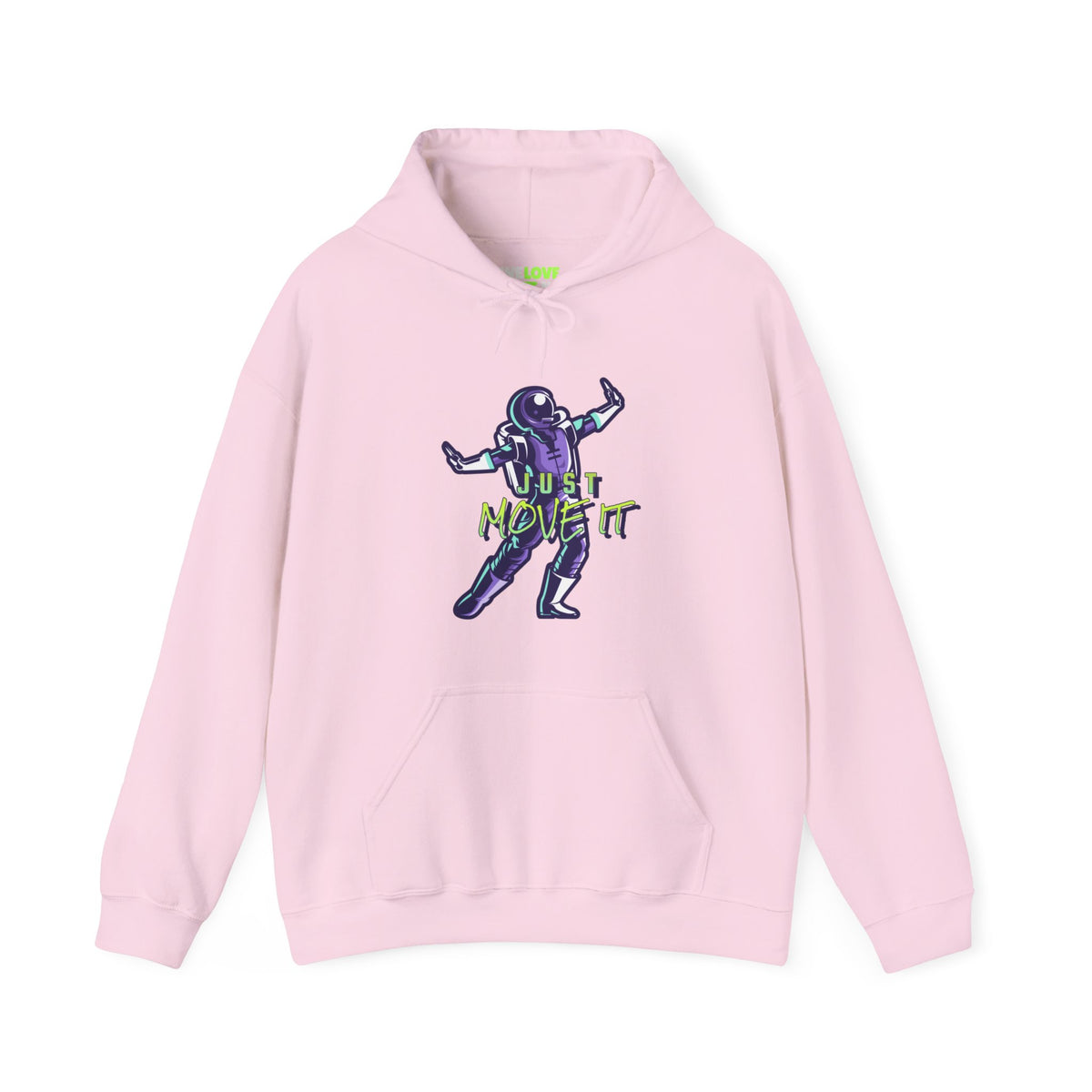 Astronaut Hoodie - Just Move It Sci-Fi Hoodie | WeLoveSciFi