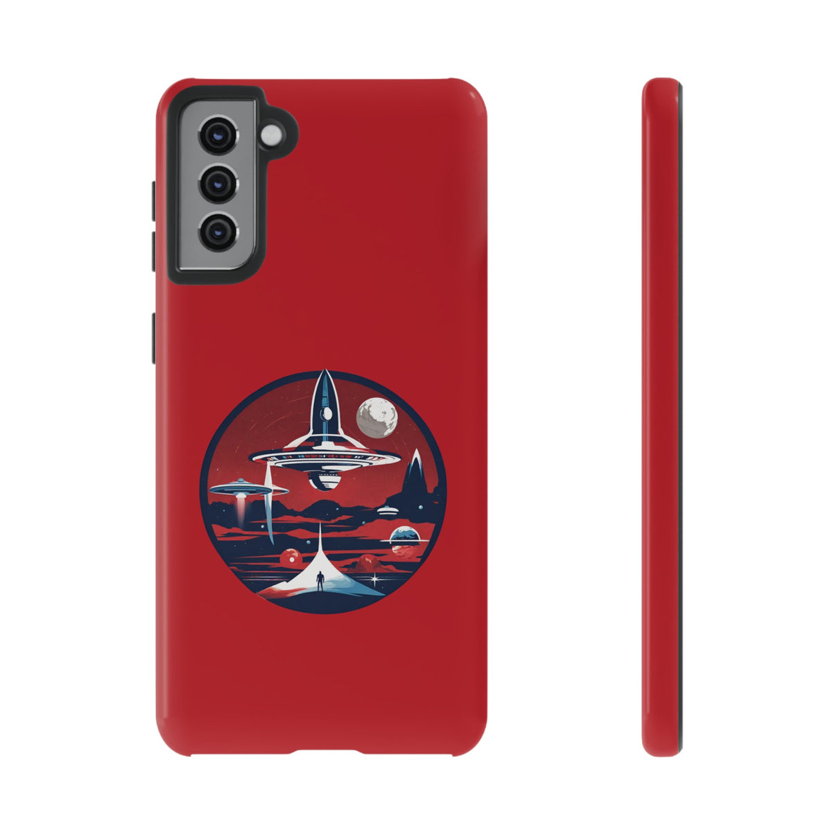 Space Art Mobile Case | Let's Escape Astronaut
