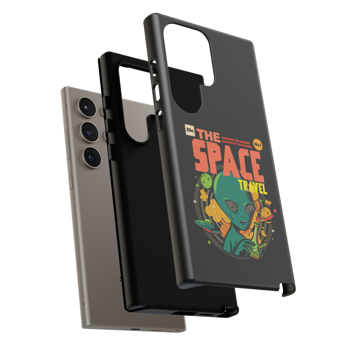 Sci Fi Galaxy Case | Space Travel Comic UFO Samsung Cover