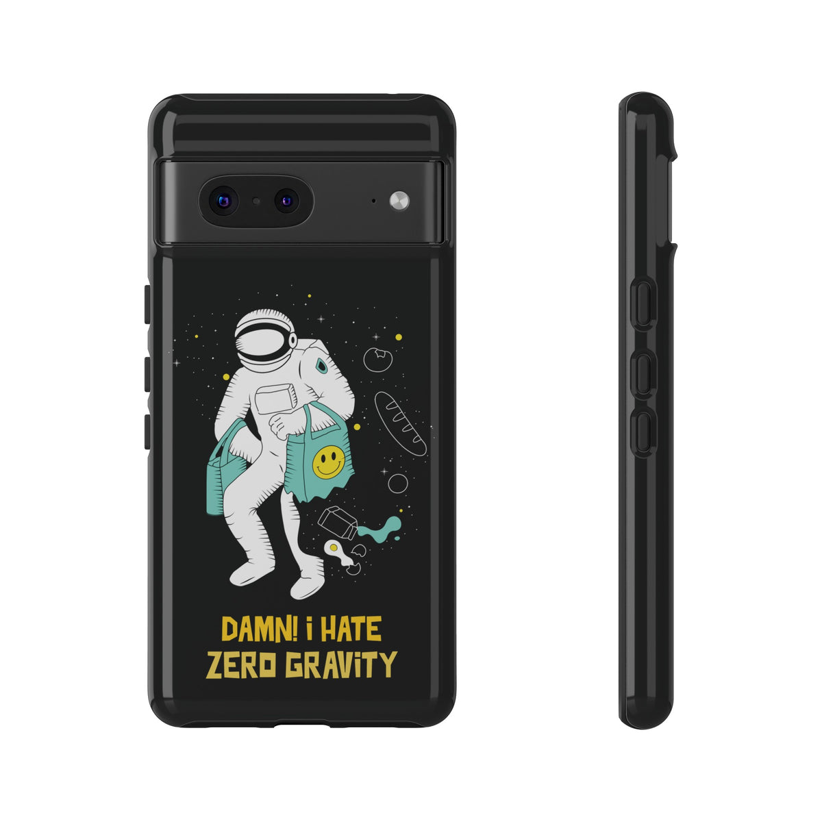 Zero Gravity Funny Astronaut Sci-Fi Tough Google Pixel Mobile Cases-welovescifi.net