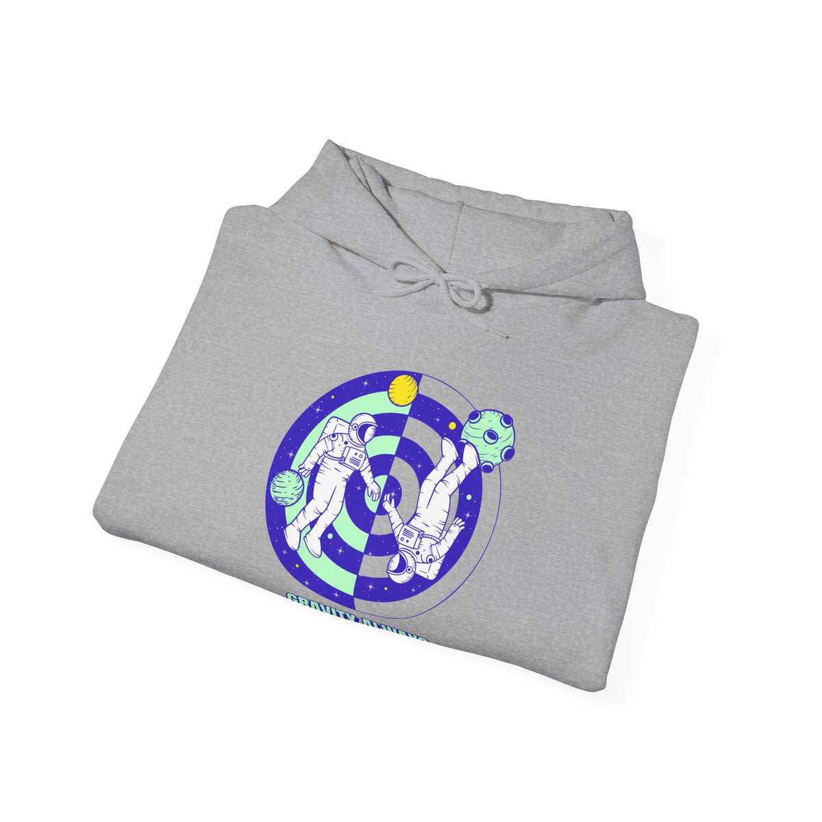Down Funny Astronaut Sci-Fi Hoodie-welovescifi.net