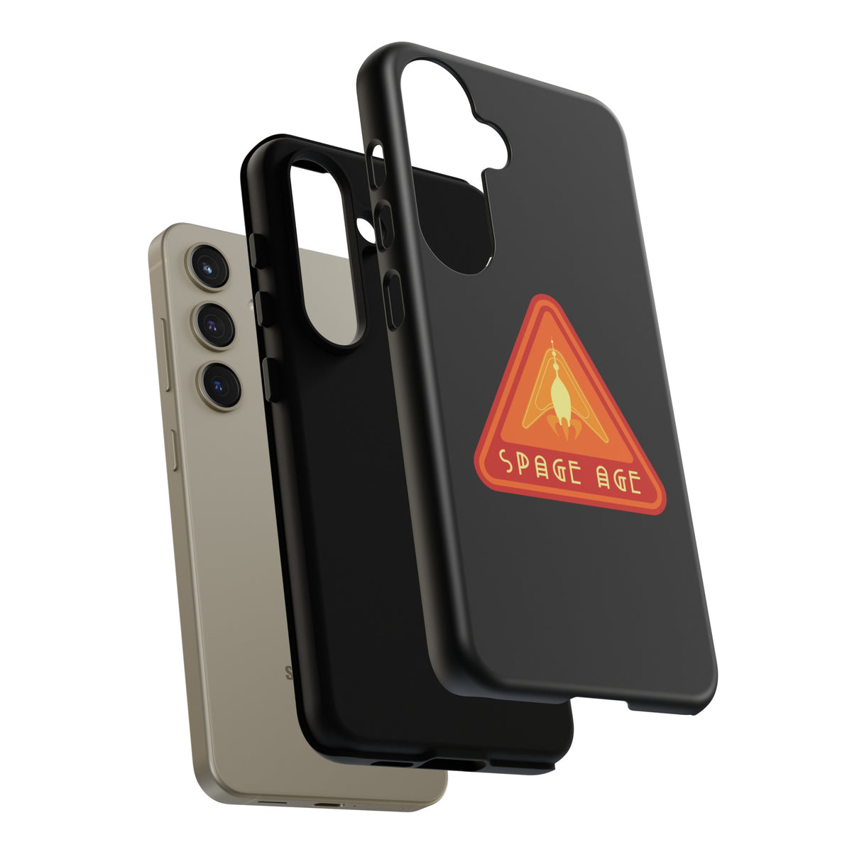 Space Age Retro Sign Samsung Galaxy Cases