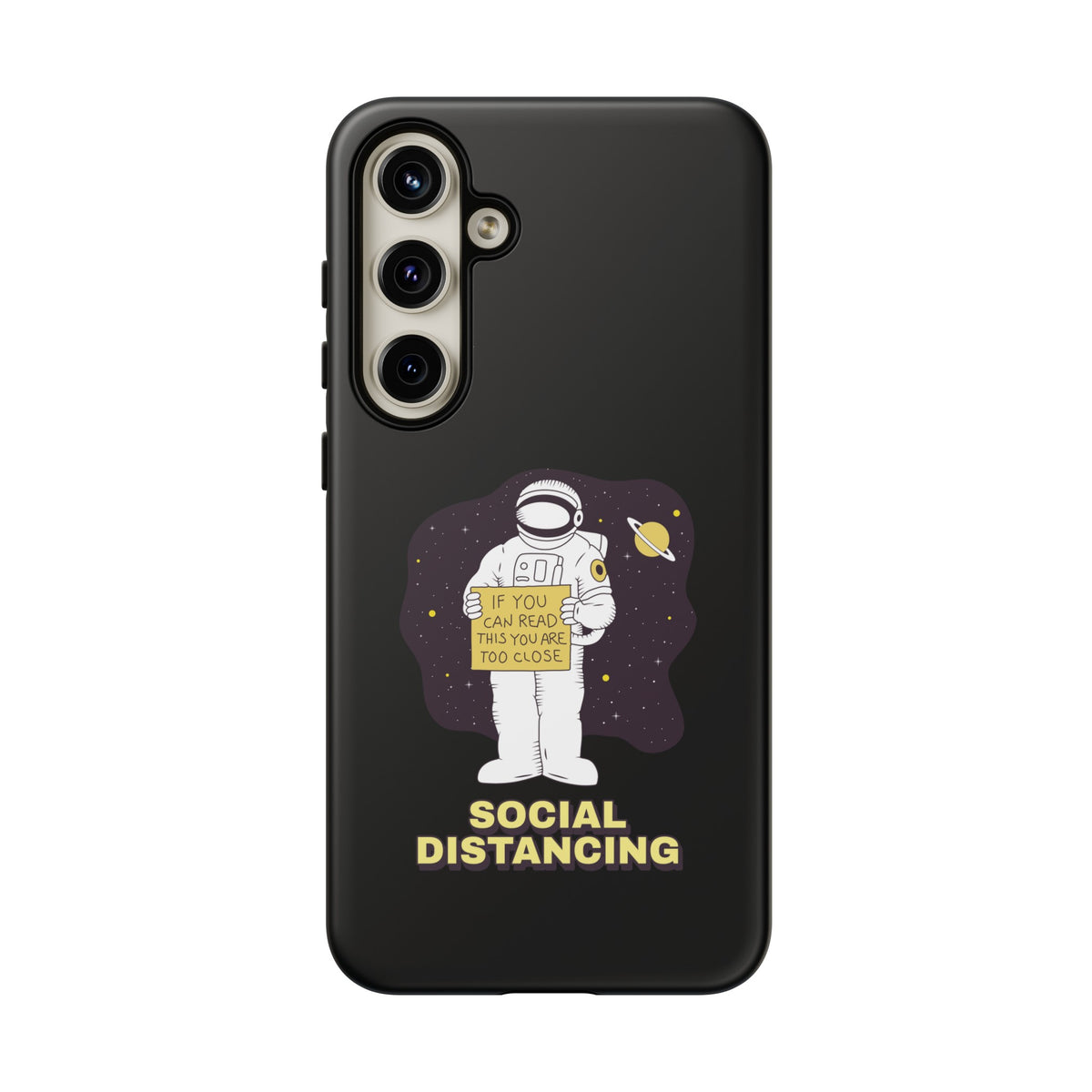 Social Distancing Astronaut Mobile Case