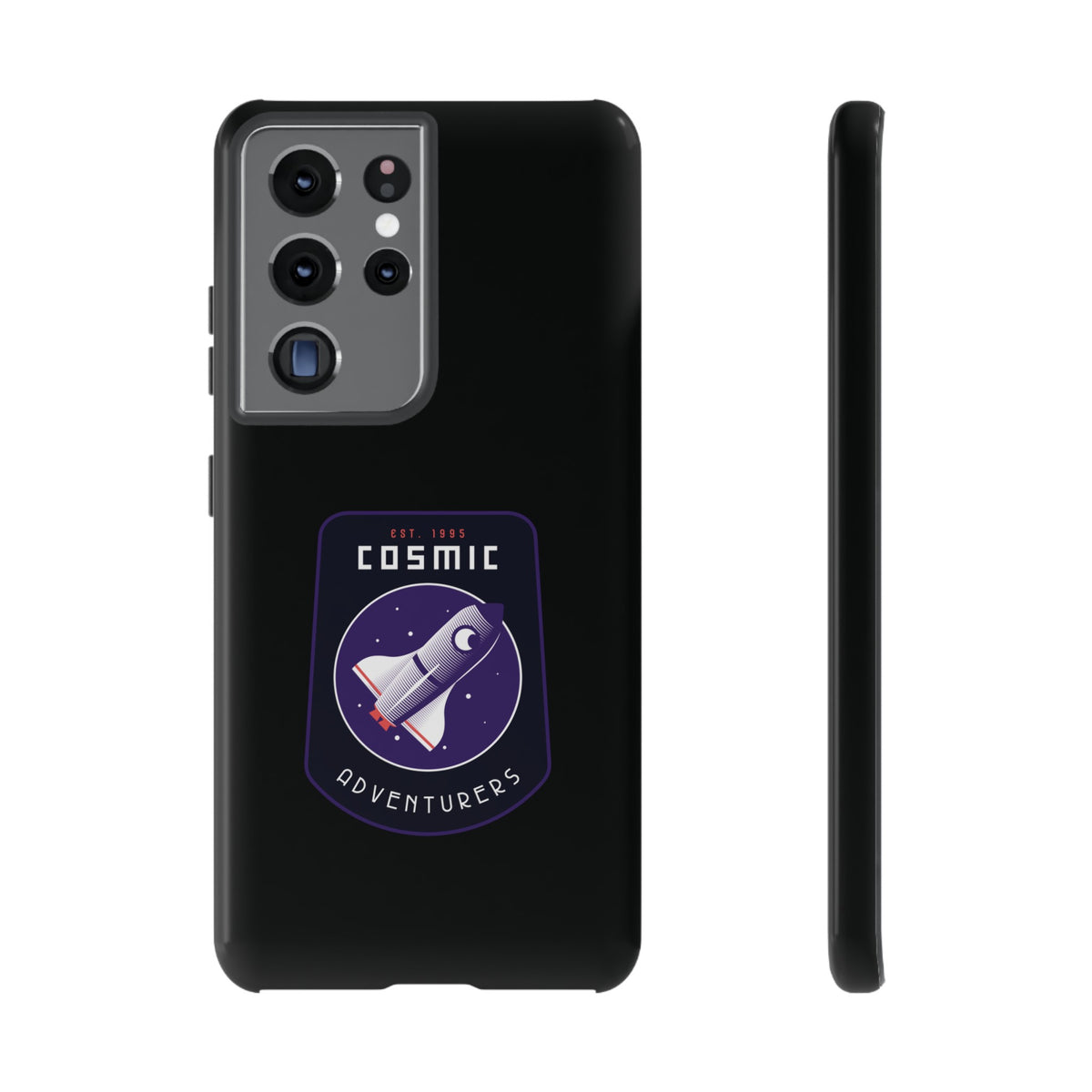 Cosmic Adventurers Sign Sci-Fi Samsung Galaxy Mobile Cases