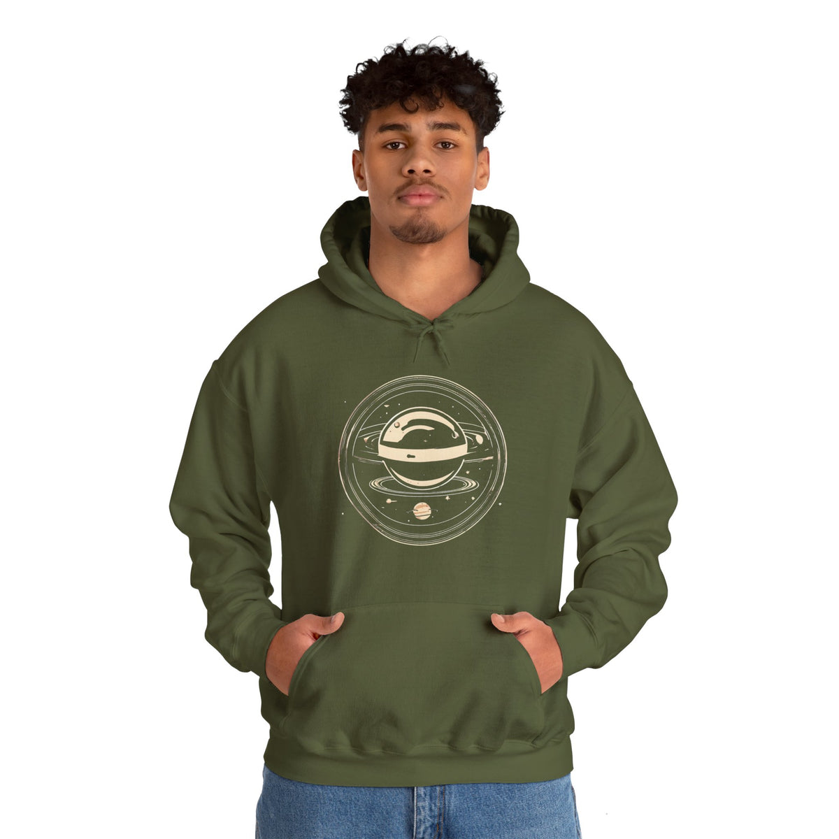 The Hidden Truth Astronaut Spaceart Hoodie - Sci-Fi Apparel