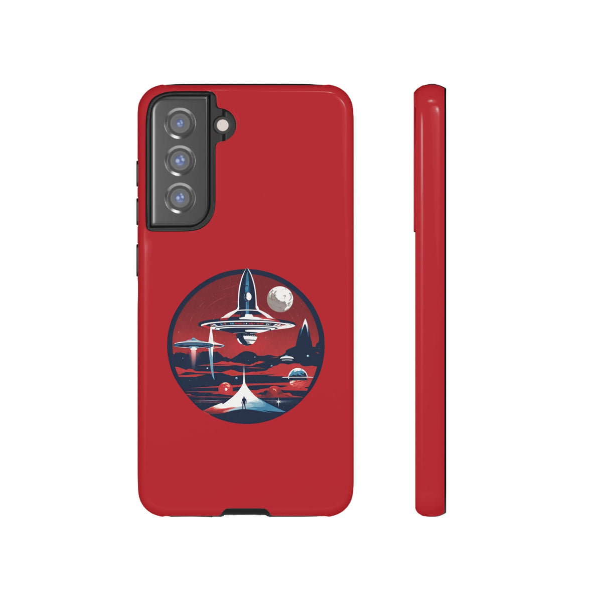Space Art Mobile Case | Let's Escape Astronaut