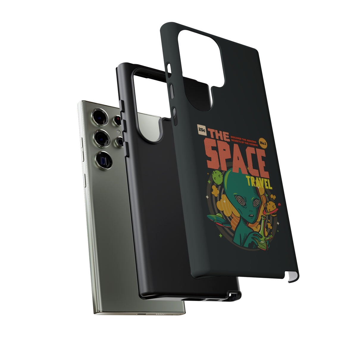 Sci Fi Galaxy Case | Space Travel Comic UFO Samsung Cover