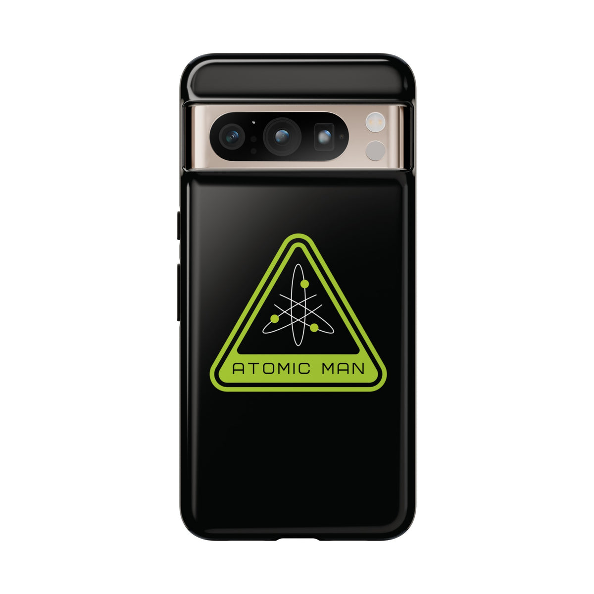 Atomic Man Retro Sign Sci-Fi Tough Google Pixel Mobile Cases