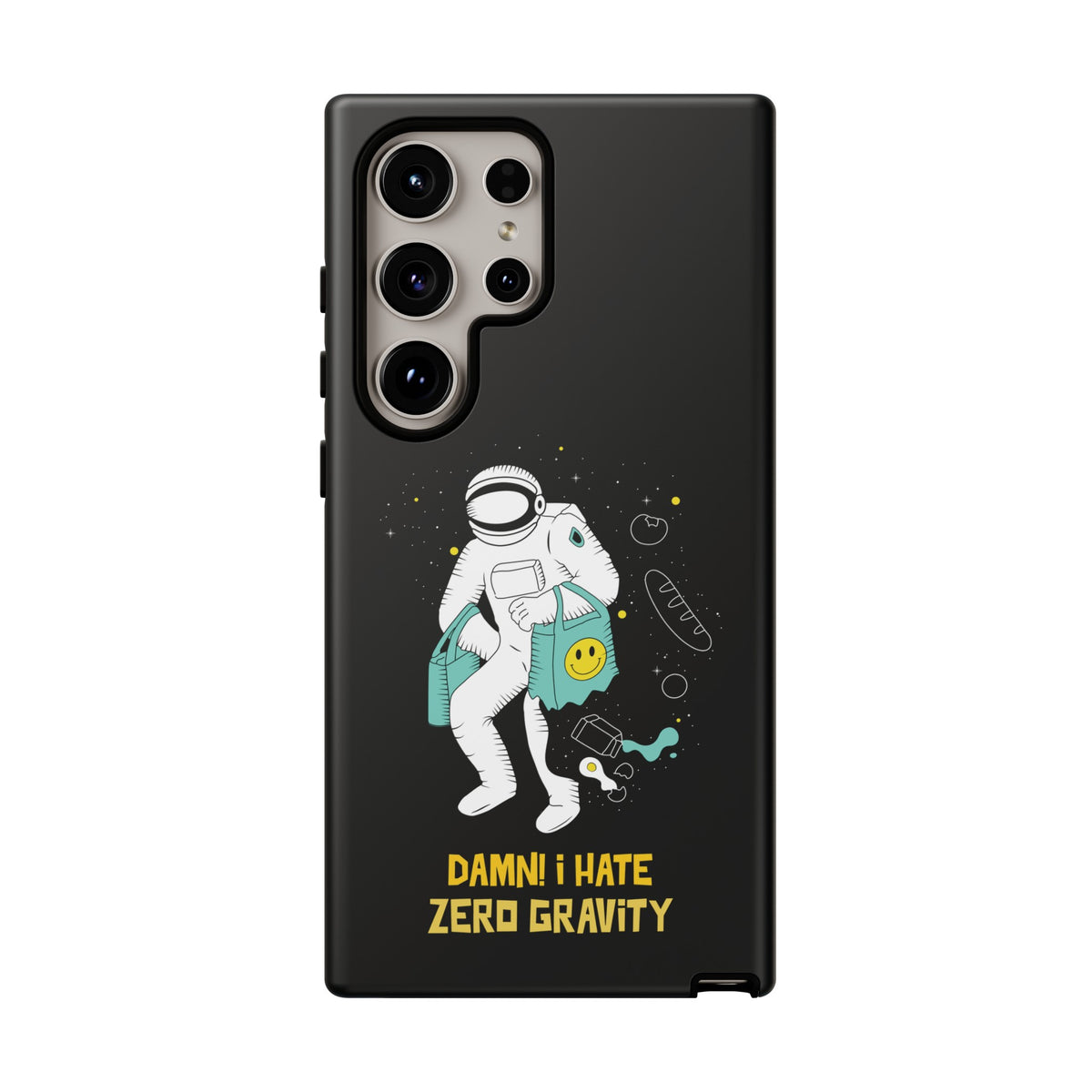 Zero Gravity Funny Astronaut Sci-Fi Tough Samsung Galaxy Mobile Cases-welovescifi.net