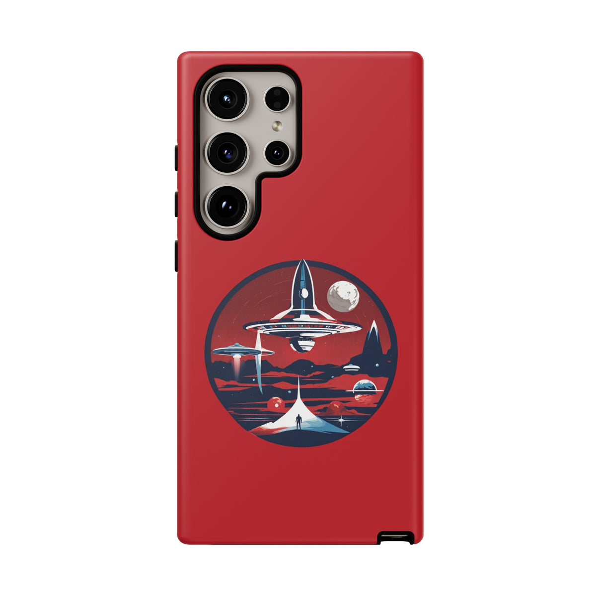Space Art Mobile Case | Let's Escape Astronaut