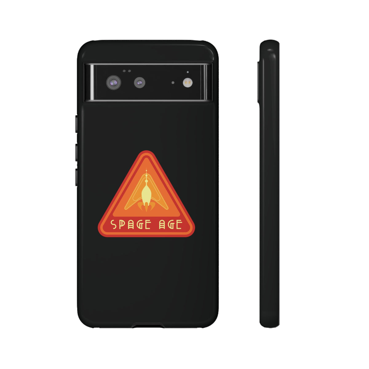 Space Age Retro Sign Sci-Fi Tough Google Pixel Mobile Cases