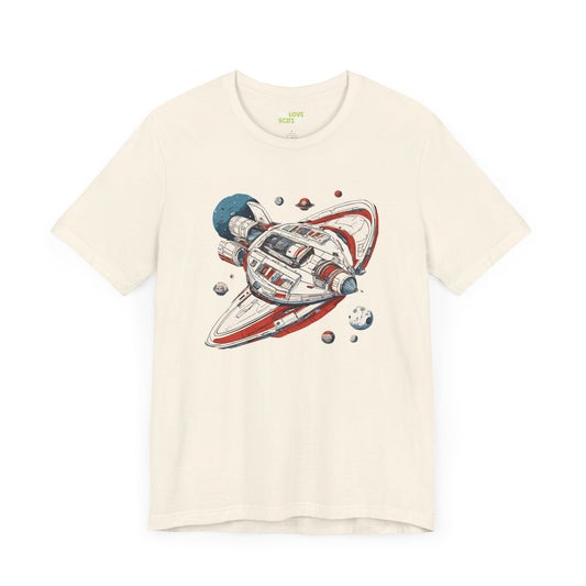 spaceship sci fi t-shirt-Spaceship 19 Sci-Fi T-Shirt