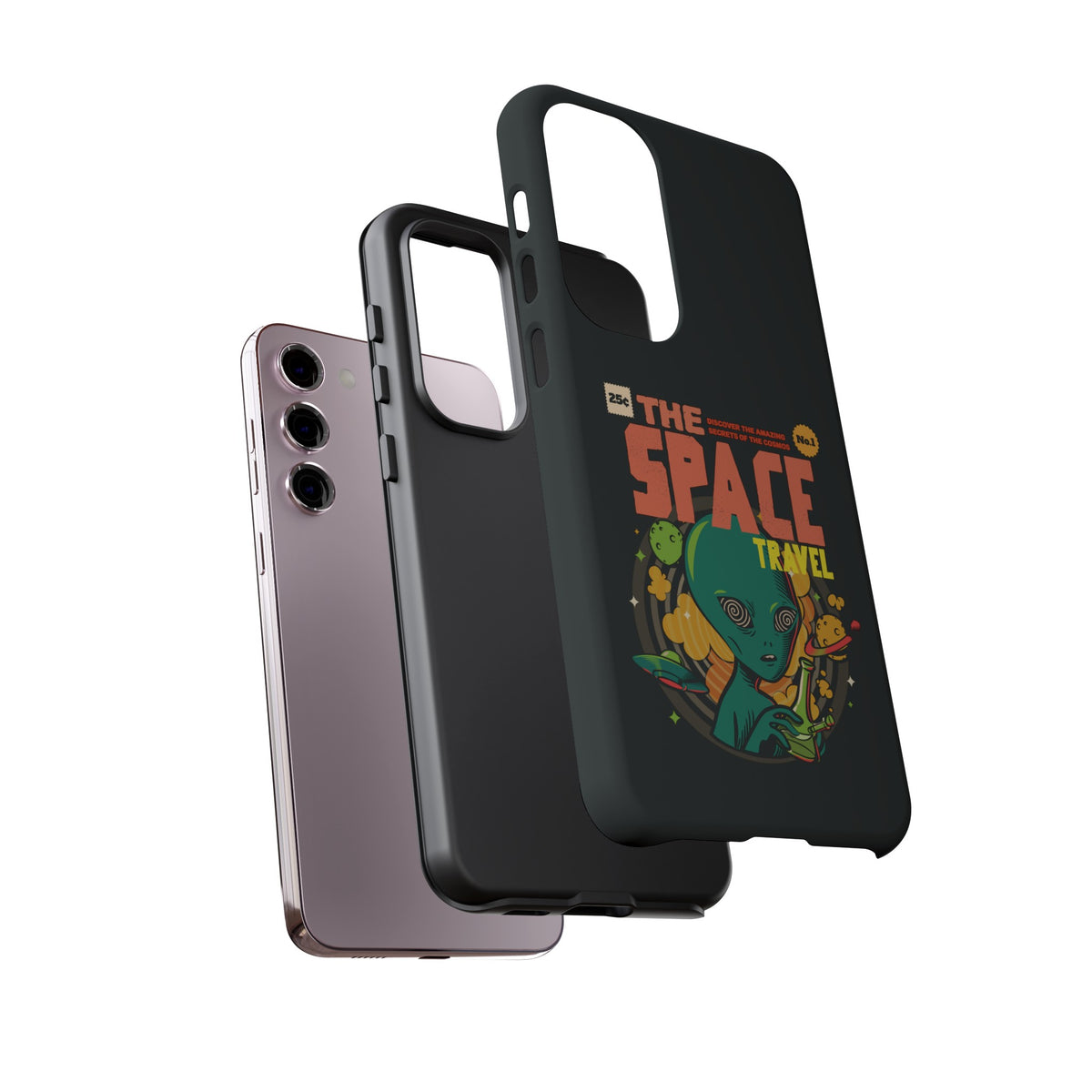 Sci Fi Galaxy Case | Space Travel Comic UFO Samsung Cover