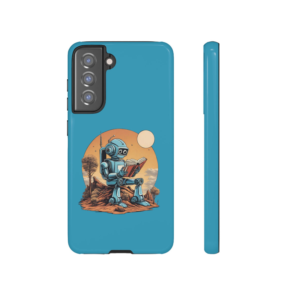 Robot SpaceArt Tough Samsung Galaxy Mobile Cases - We Love