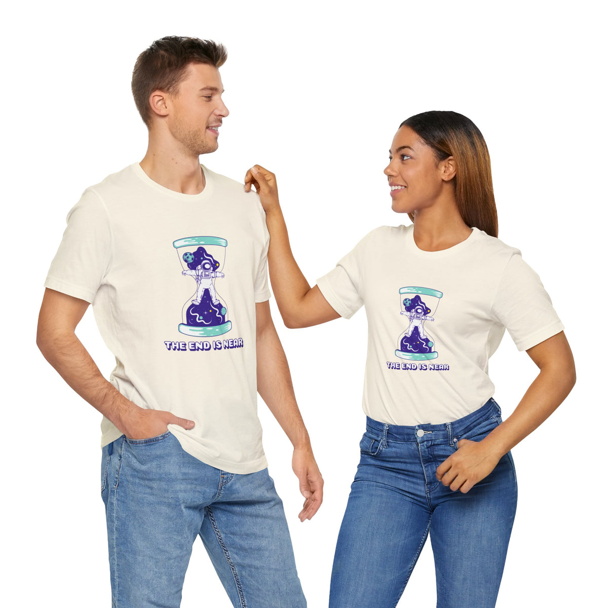 t-shirt-Astronaut Funny Sci-Fi T-Shirt - The End is Near