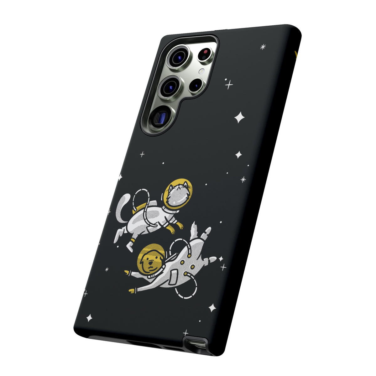 Astronaut Friends Dog Cat Sci-Fi Tough Samsung Galaxy