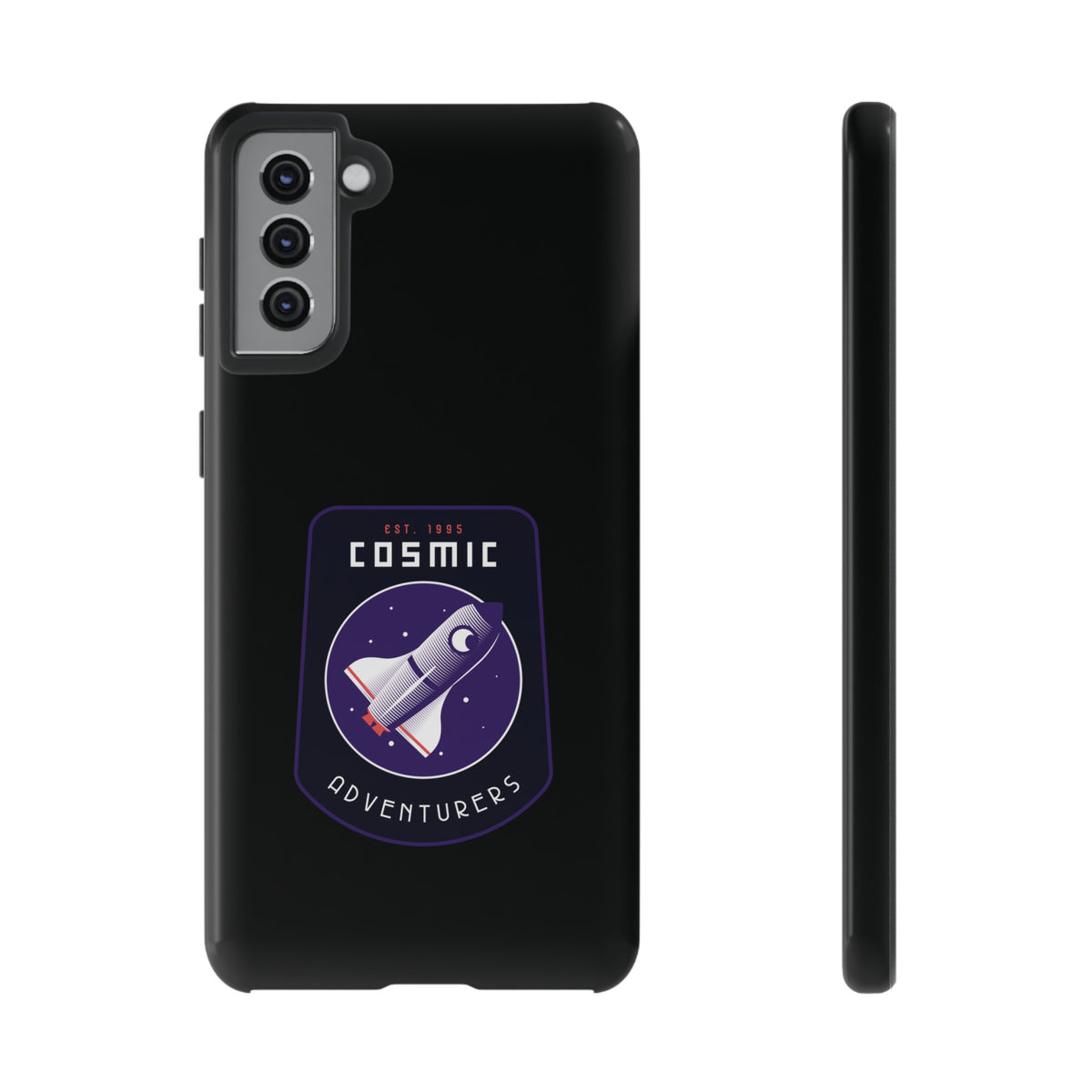 Cosmic Adventurers Sign Sci-Fi Samsung Galaxy Mobile Cases