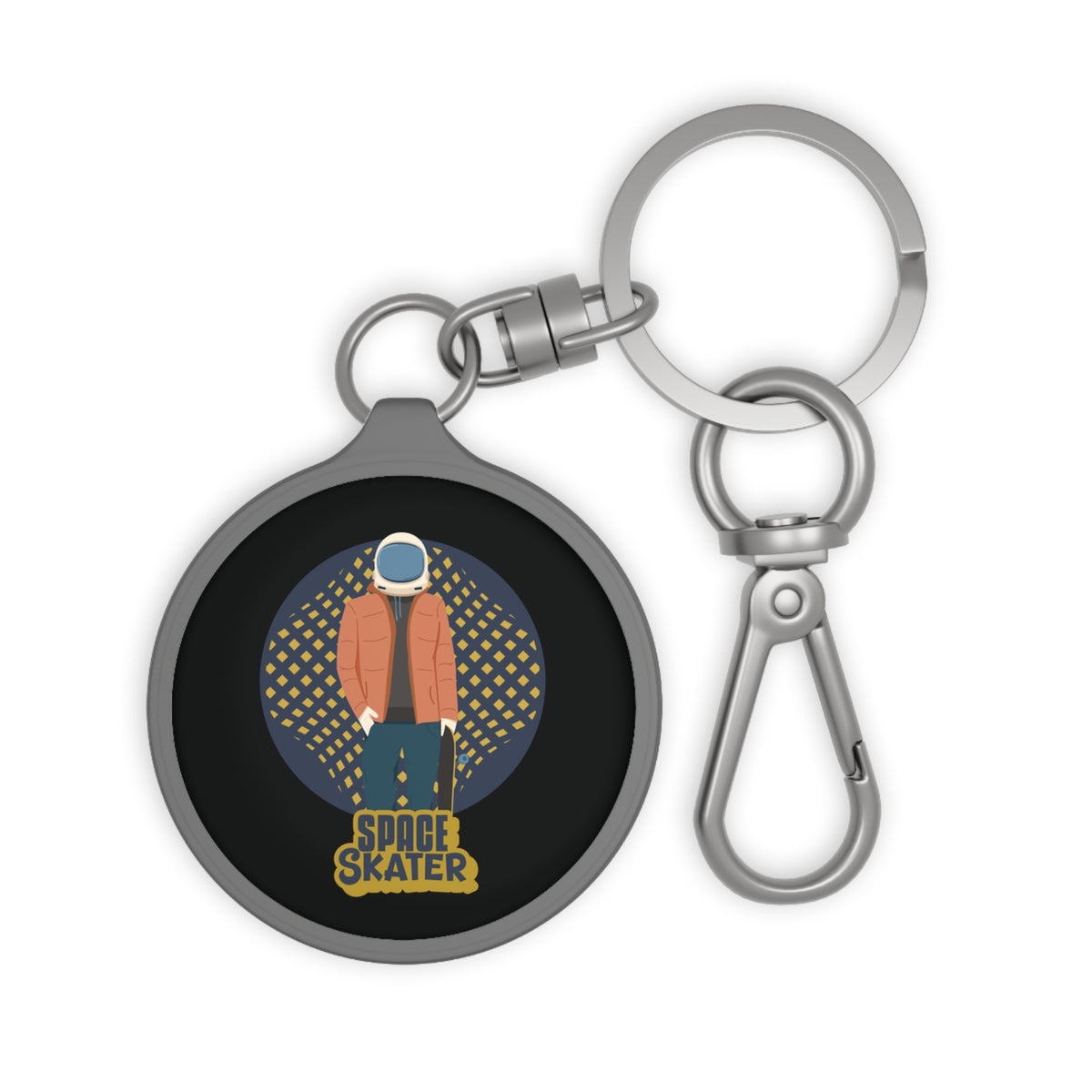 Space Skater Keyring Tag-welovescifi.net