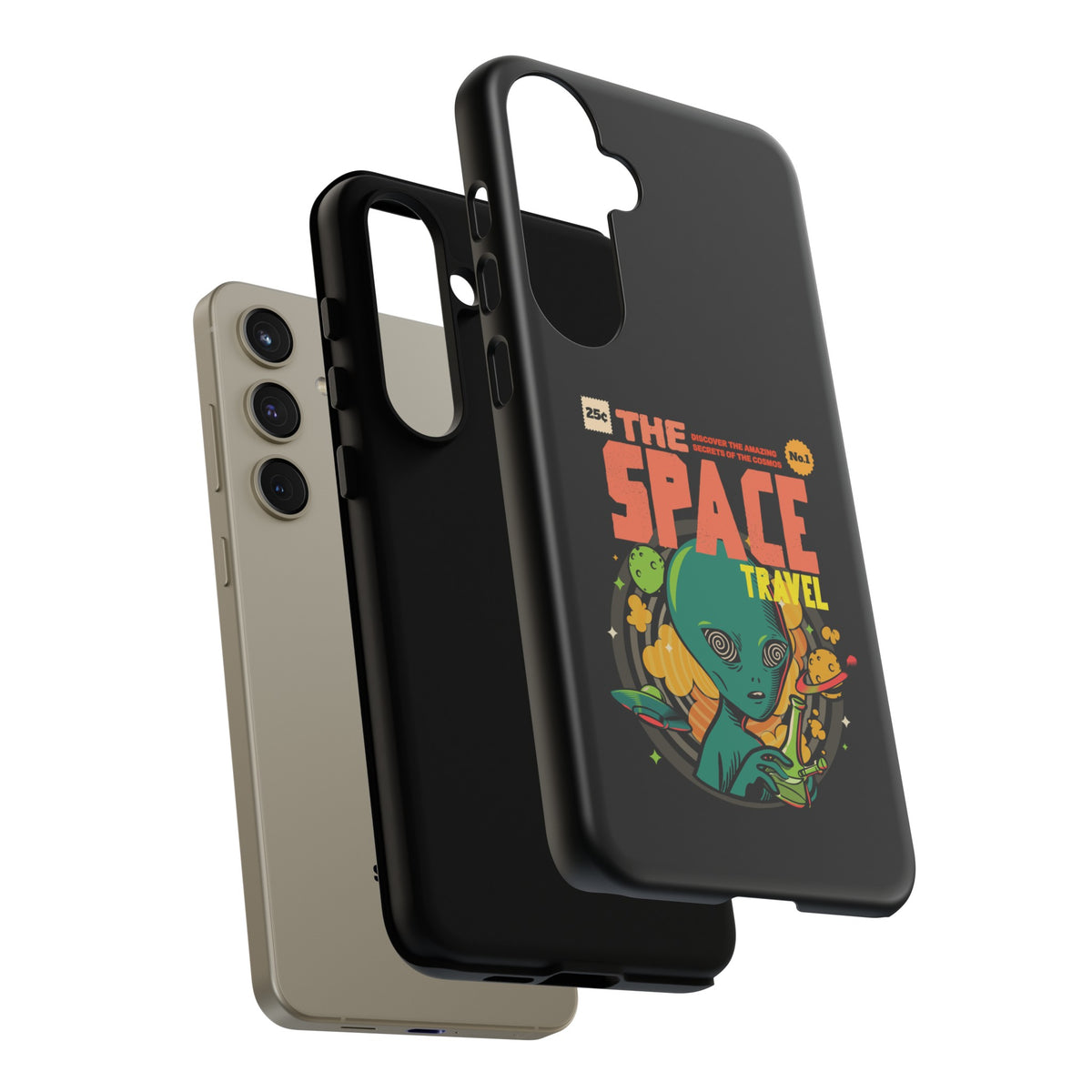 Sci Fi Galaxy Case | Space Travel Comic UFO Samsung Cover