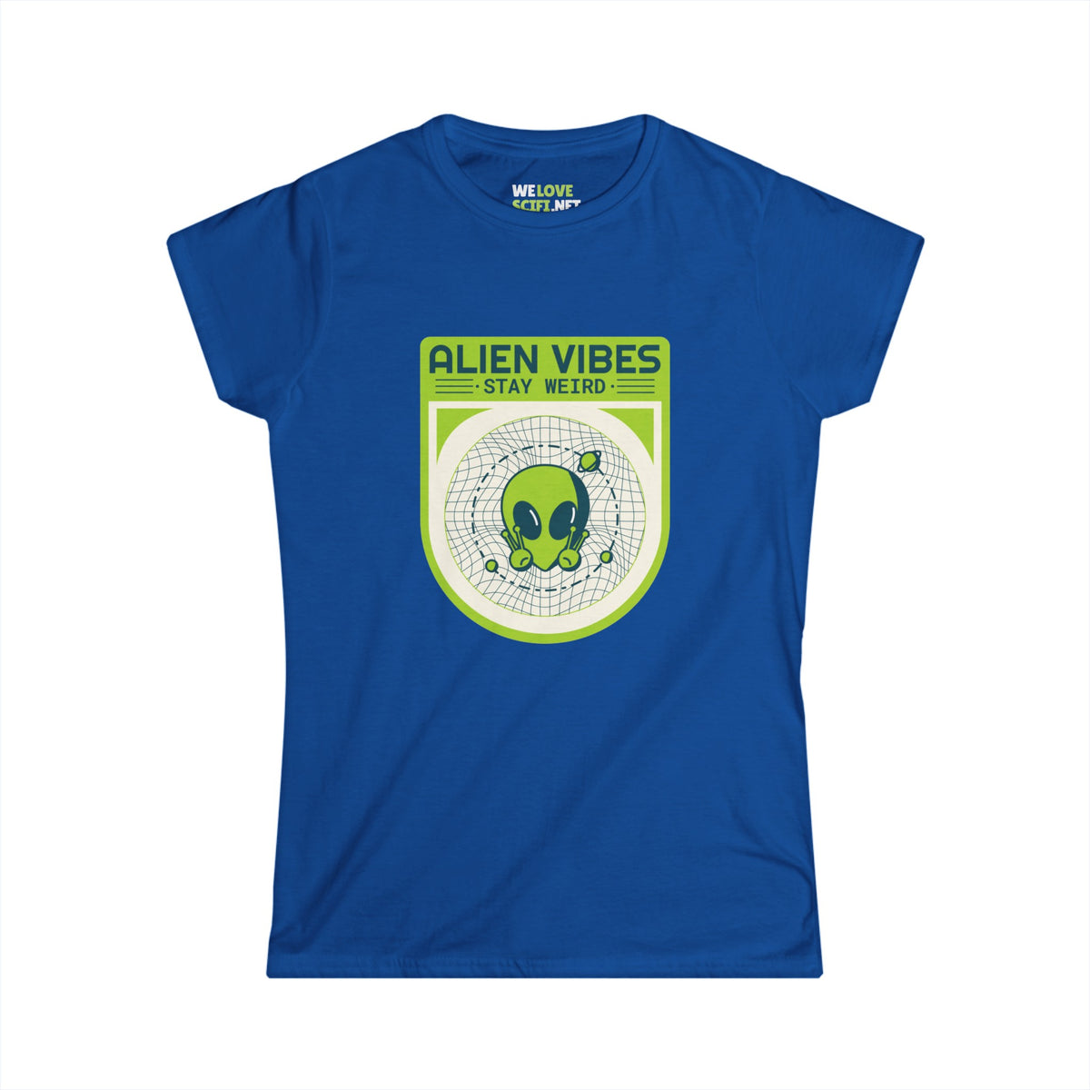 Alien Vibes UFO Woman's Tee-welovescifi.net