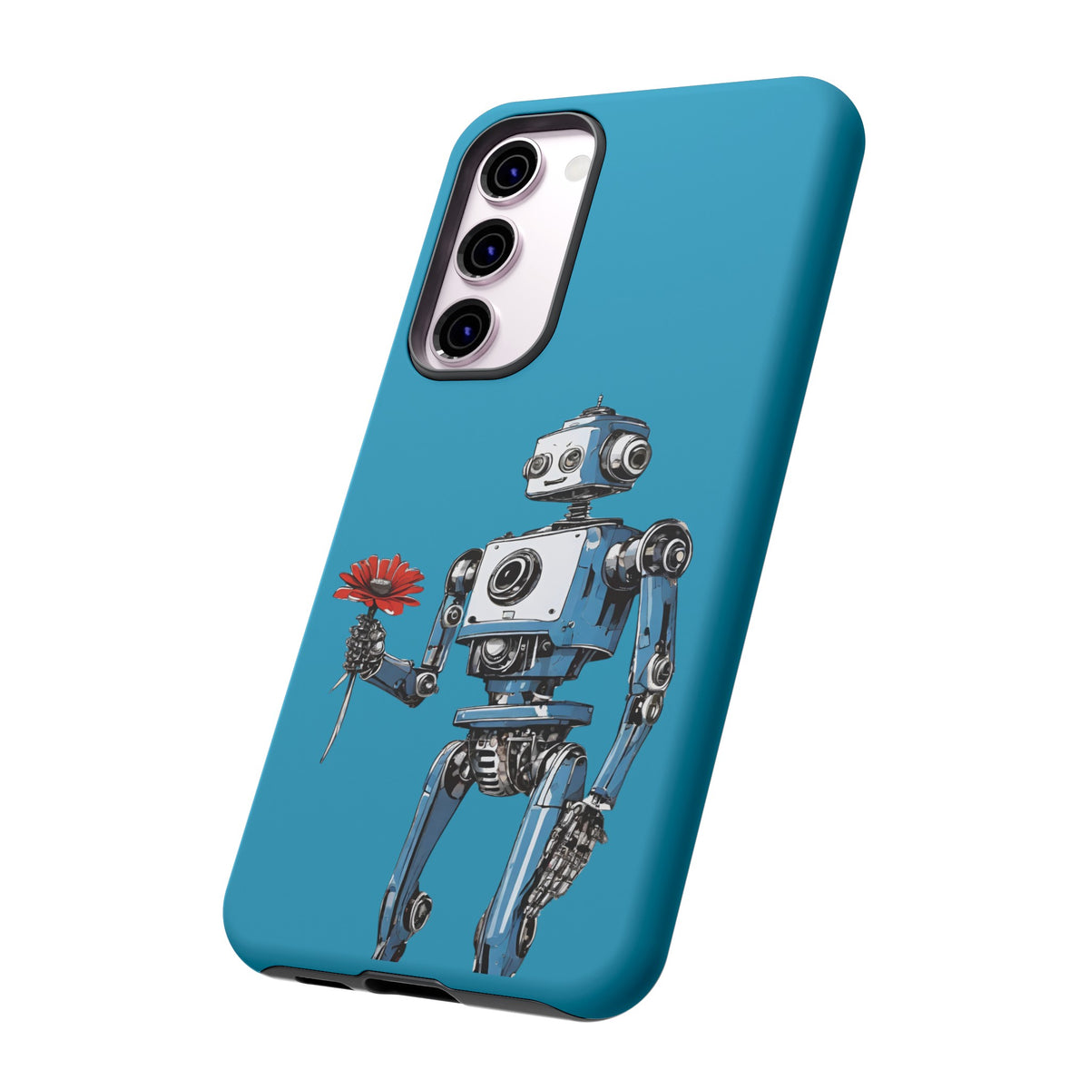 You Never Bring Me Flowers Robot SpaceArt Tough Samsung Galaxy Mobile Cases-welovescifi.net