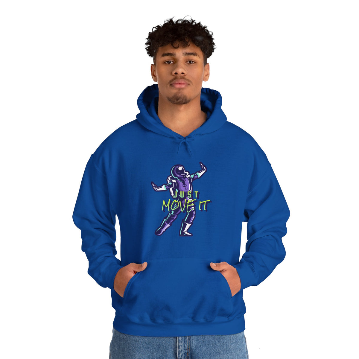 Astronaut Hoodie - Just Move It Sci-Fi Hoodie | WeLoveSciFi
