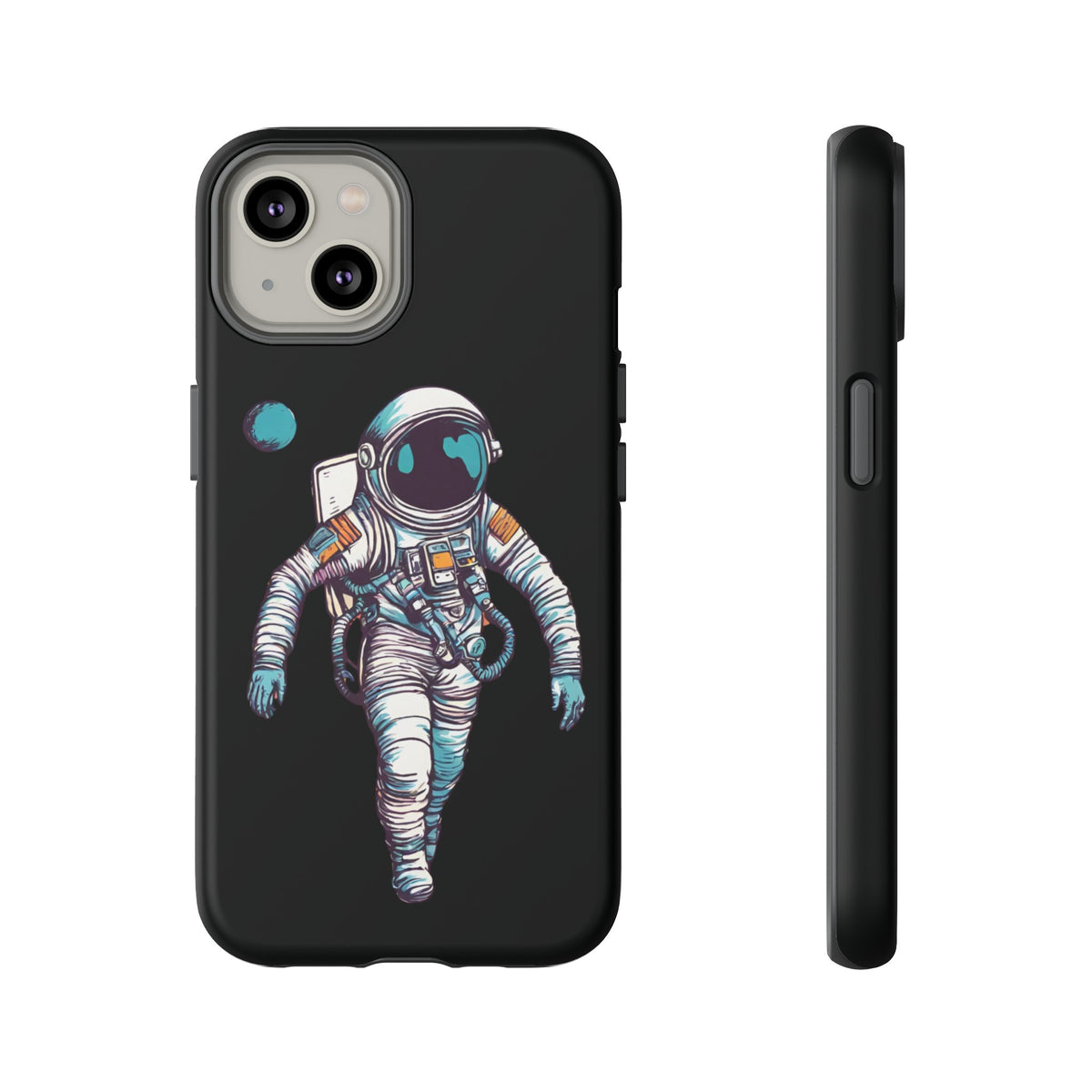 Mini Me Astronaut Spaceart Sci-Fi Tough iPhone Mobile Cases