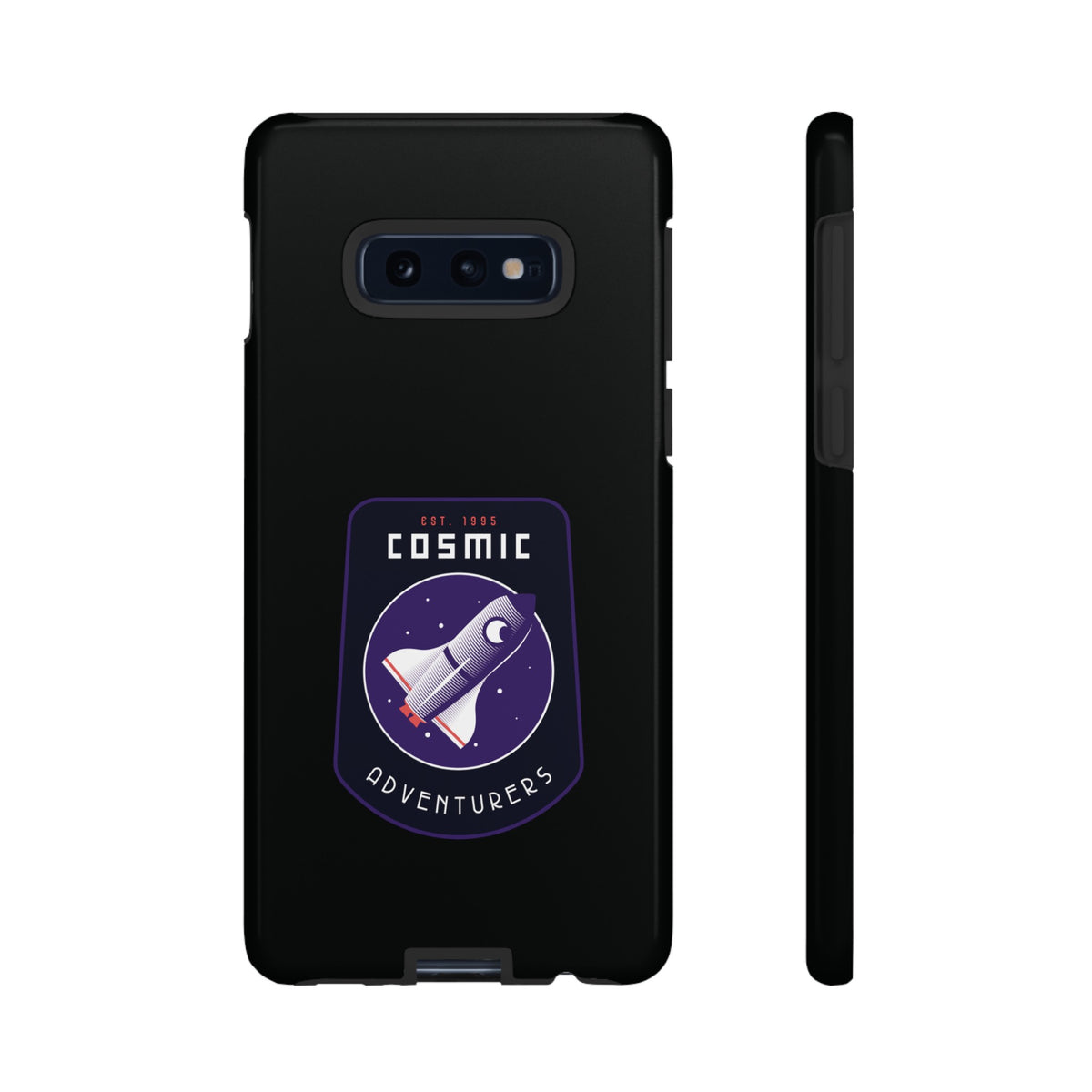 Cosmic Adventurers Sign Sci-Fi Samsung Galaxy Mobile Cases