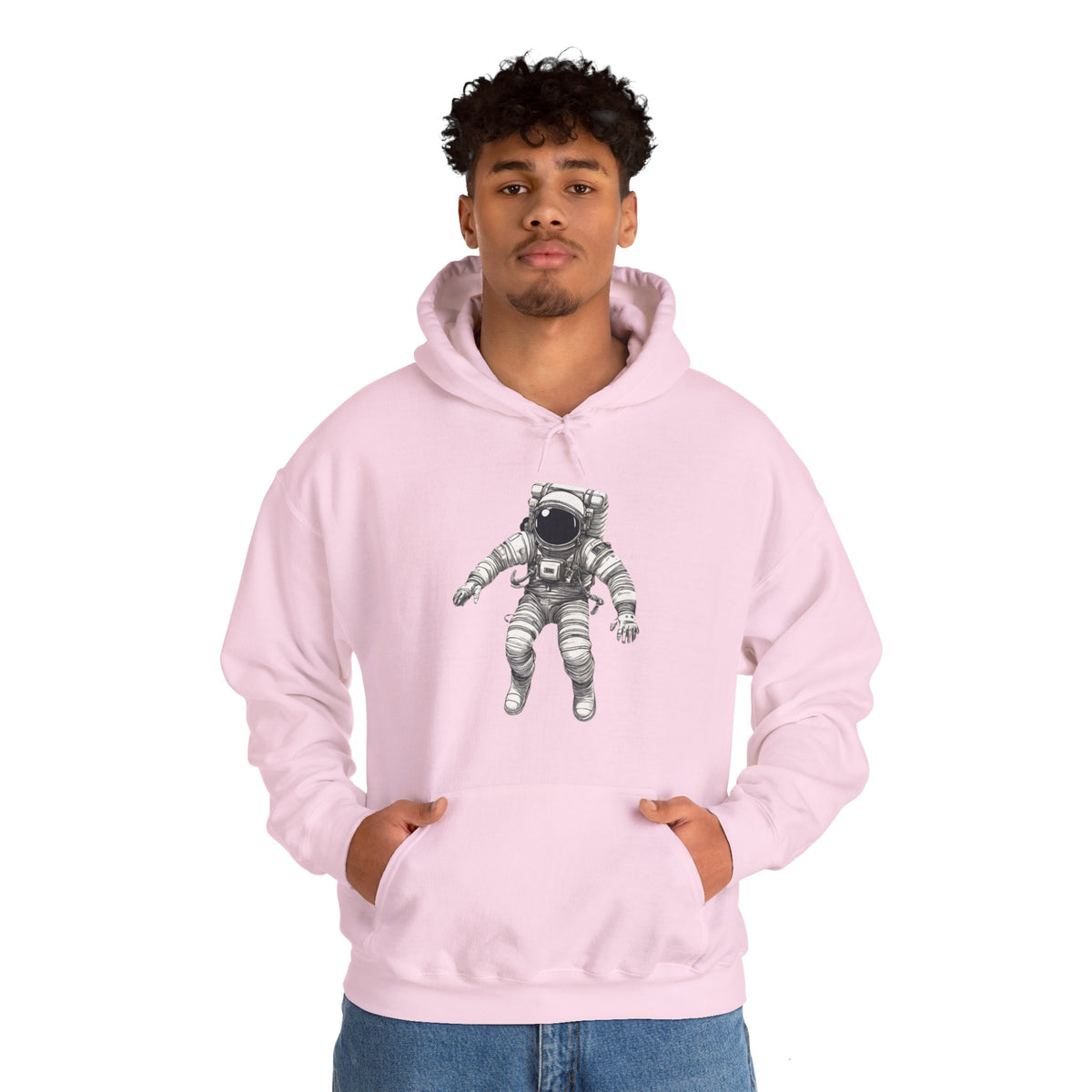 In Between Galaxies SpaceArt Sci-Fi Hoodie - We Love Sci-Fi