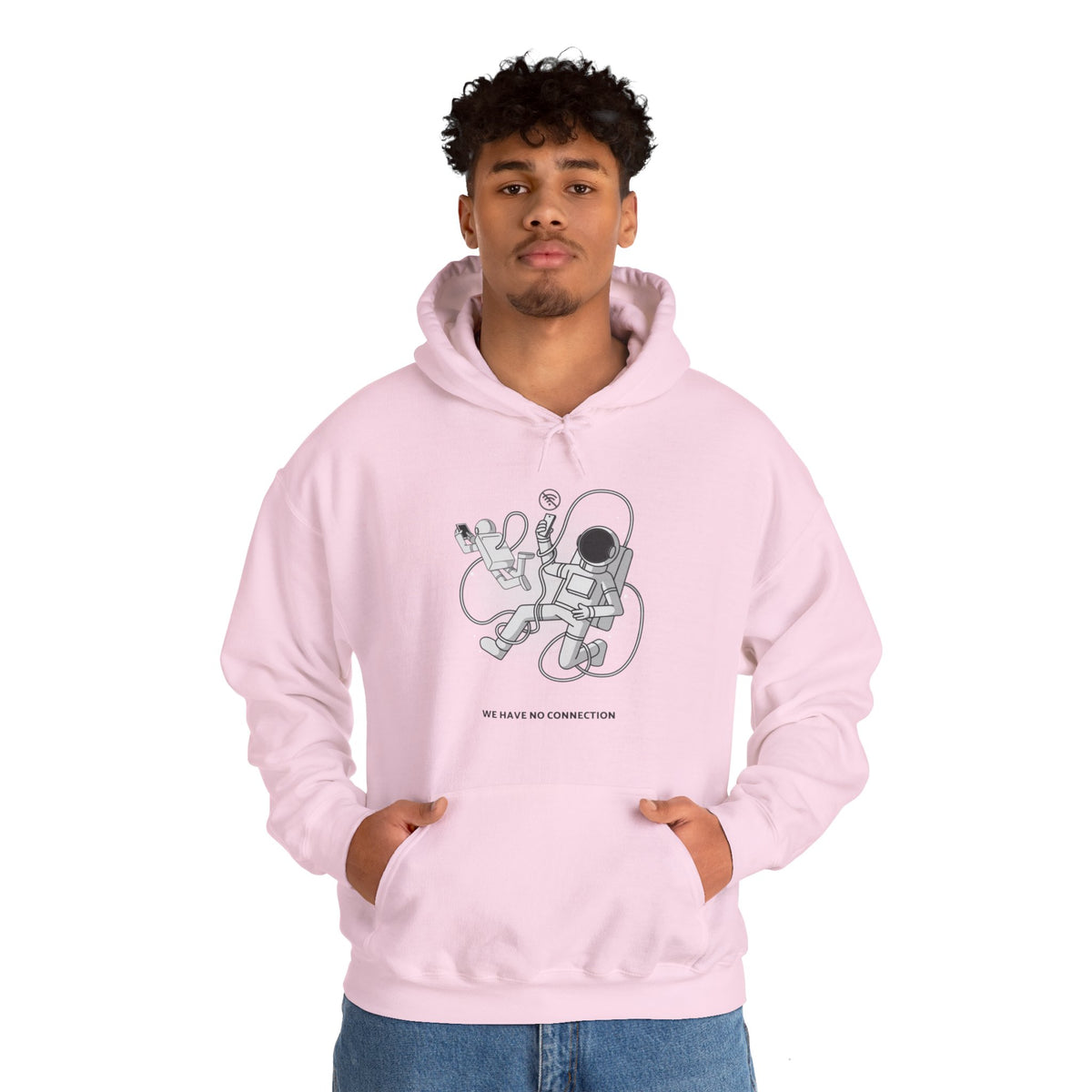 Shop No Connection Astronaut Sci-Fi Hoodie We Love Sci-Fi