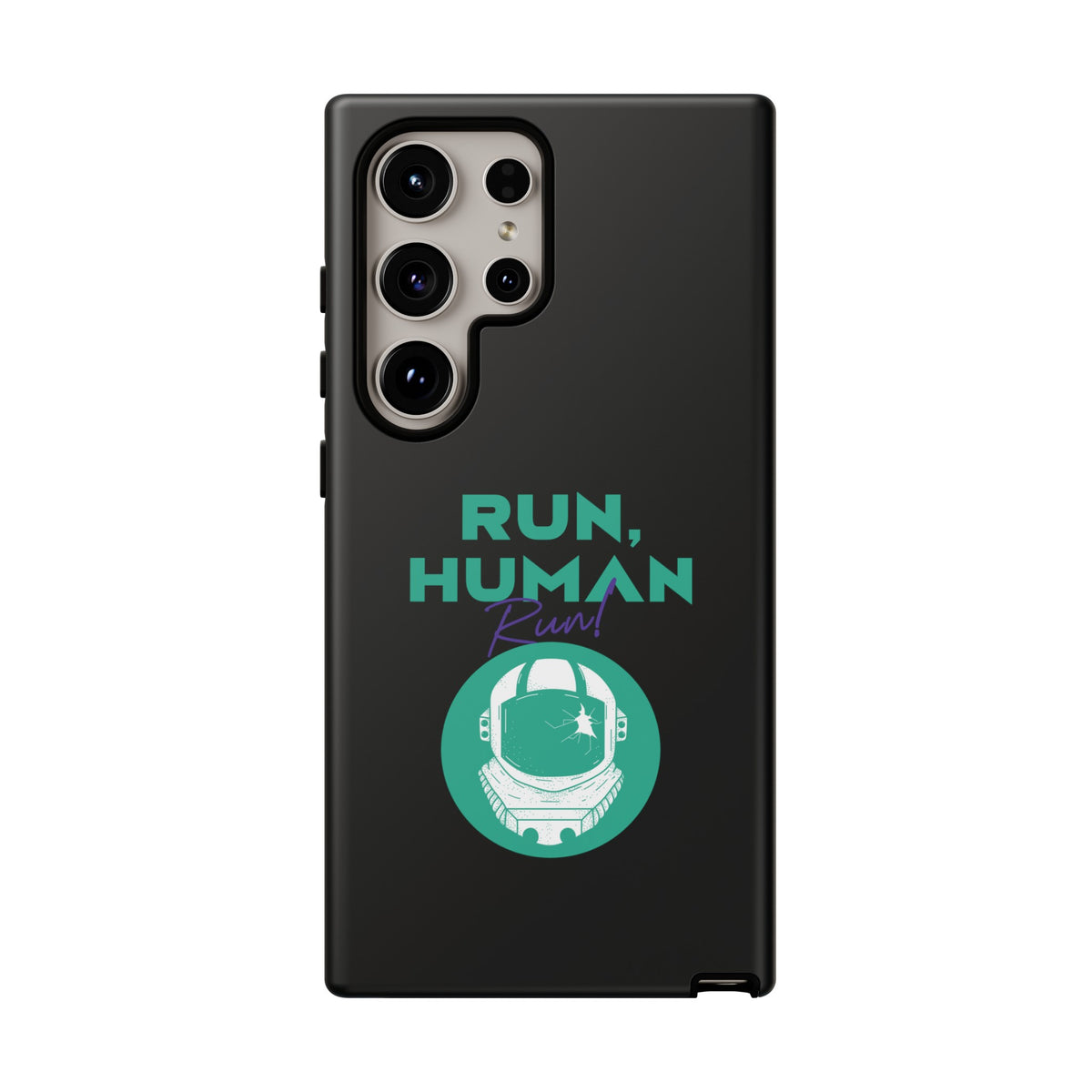 Run Human Run - Sci-Fi Tough Samsung Galaxy Mobile Cases