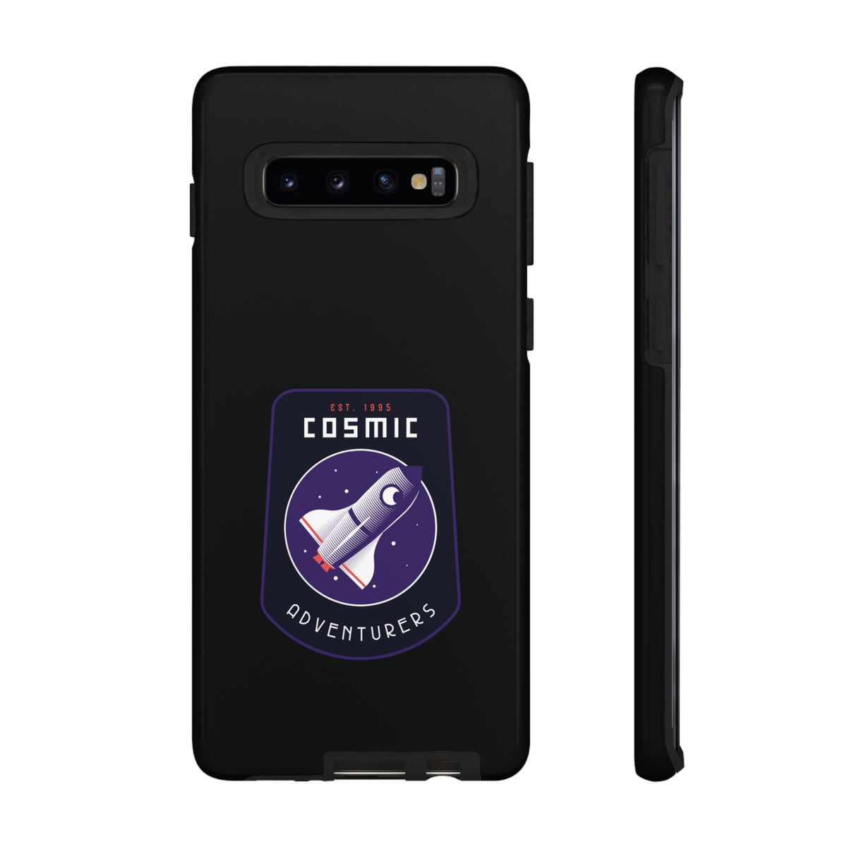 Cosmic Adventurers Sign Sci-Fi Samsung Galaxy Mobile Cases