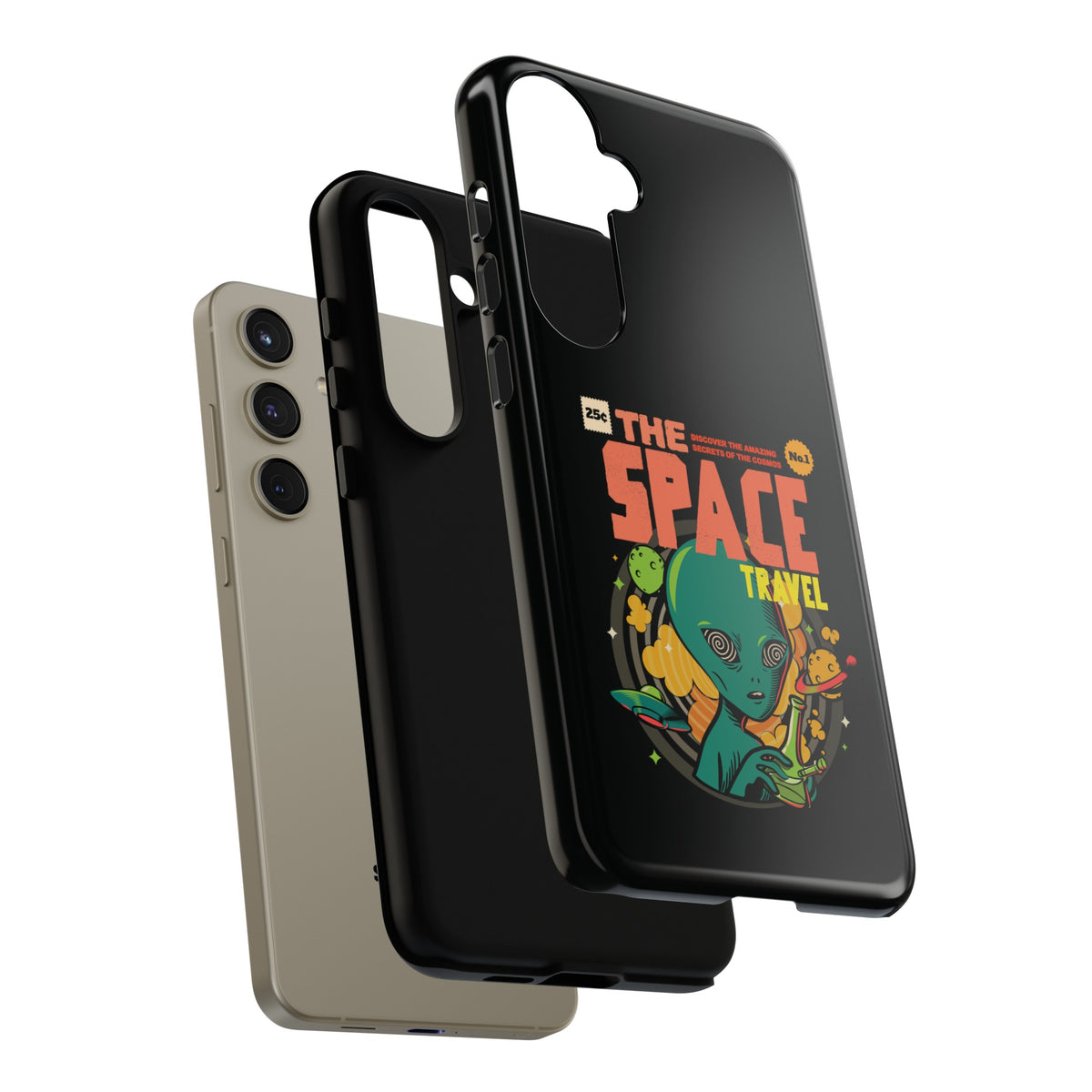 Sci Fi Galaxy Case | Space Travel Comic UFO Samsung Cover