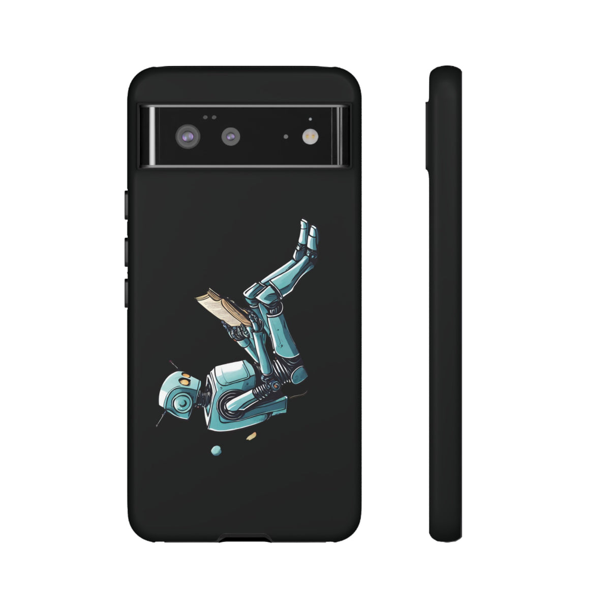 Robot Space Art Mobile Cases | Read Like a Robot